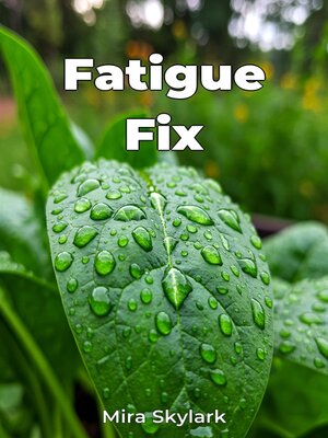 cover image of Fatigue Fix